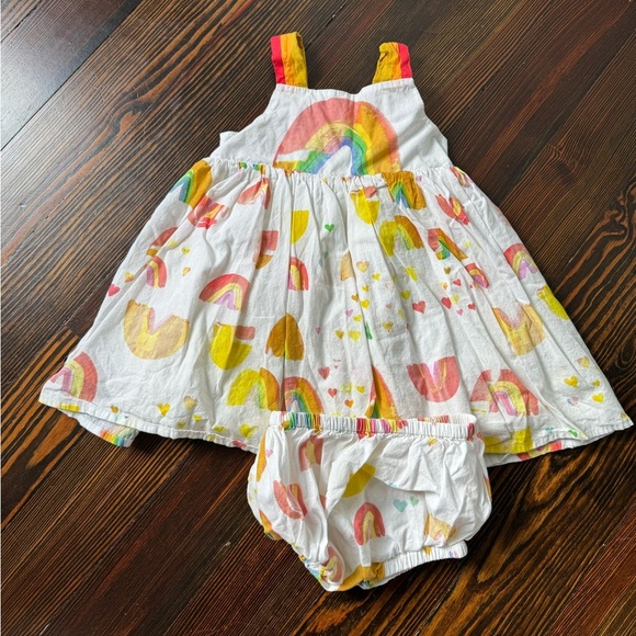 Stella McCartney Rainbow Dress and Bloomers - Picture 1 of 3